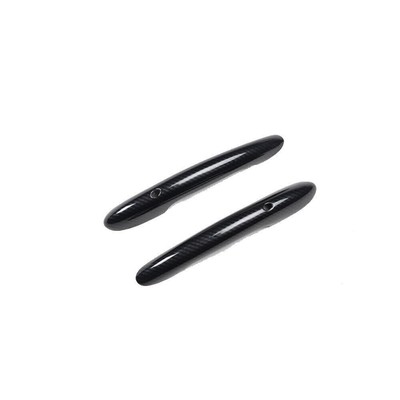 Fit For Mini Cooper F56 2014-2021 Carbon Fiber Outer Door Handles Cover Trim 2*