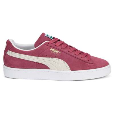 

Puma Suede Classic Xxi Logo Женские фиолетовые кроссовки на шнуровке Повседневная обувь 3814105, Фиолетовый, Puma Suede Classic Xxi Logo Lace Up