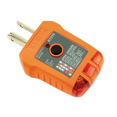 Klein Tools GFCI Receptacle Tester Industries Testing Outlet Plug Prong New Tool