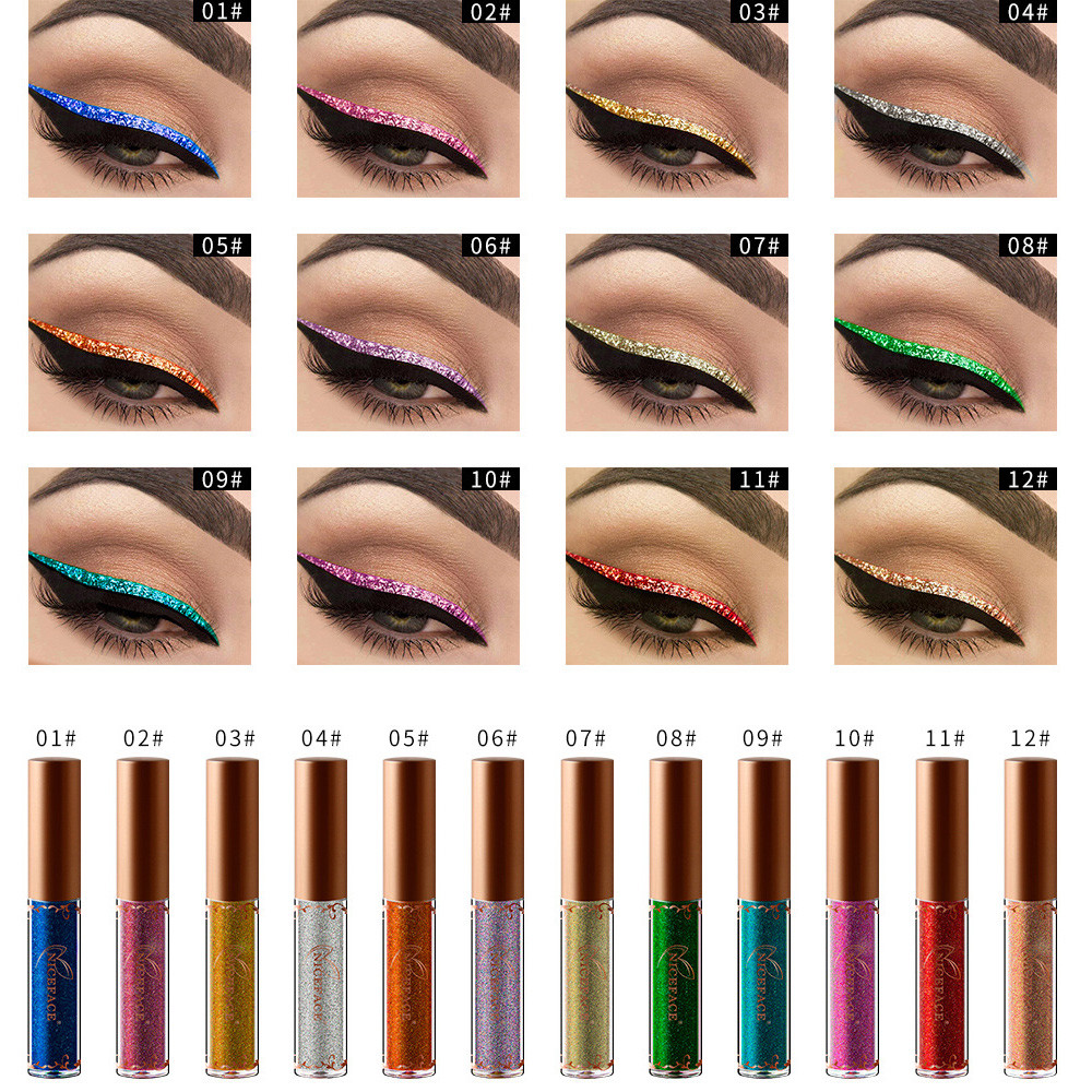 metallic liquid eyeliner