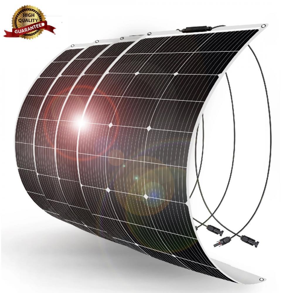 200W-280W Watt Flexible Solar Panel 18V Battery Charger Car Camping RV Marine US