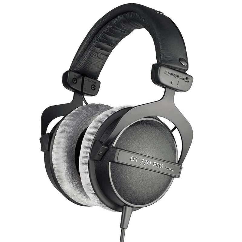 BeyerDynamic DT 770-PRO Studio Headphones (80 Ohms) (Closed Dynamic)