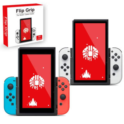 Portrait Mode Flip Grip Handheld Accessory for Nintendo Switch Vertical Mode Ori