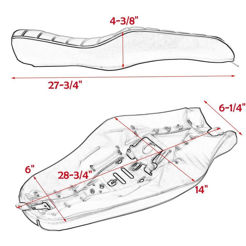harley 883 seat height