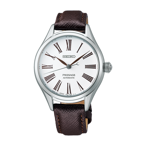 Pre-owned Seiko Presage Enamel Dial Lady's Watch Srrx001 / Spb233j1 Usus