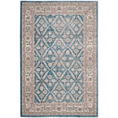 Sofia Blue/Beige 8ft.x11ft.Border Area Rug