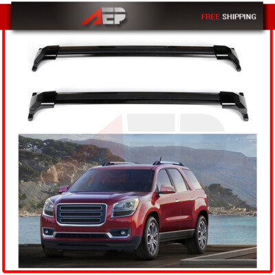 Top Luggage Cargo Cross Bars Rack 17-22 For GMC Acadia Genuine GM Aluminum