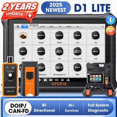 2025 OTOFIX D1 Lite Bidirectional Full System Car Diagnostic Scanner Tool Coding