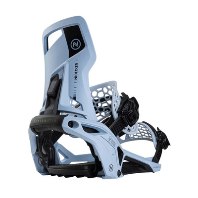 Nidecker - Supermatic Snowboard Bindings - Cannon Blue NEW FOR 2025