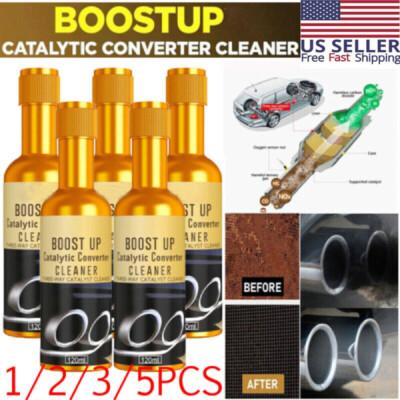Boost Up Vehicle Engine Catalytic Converter Cleaner Multipurpose Deep Cleaning