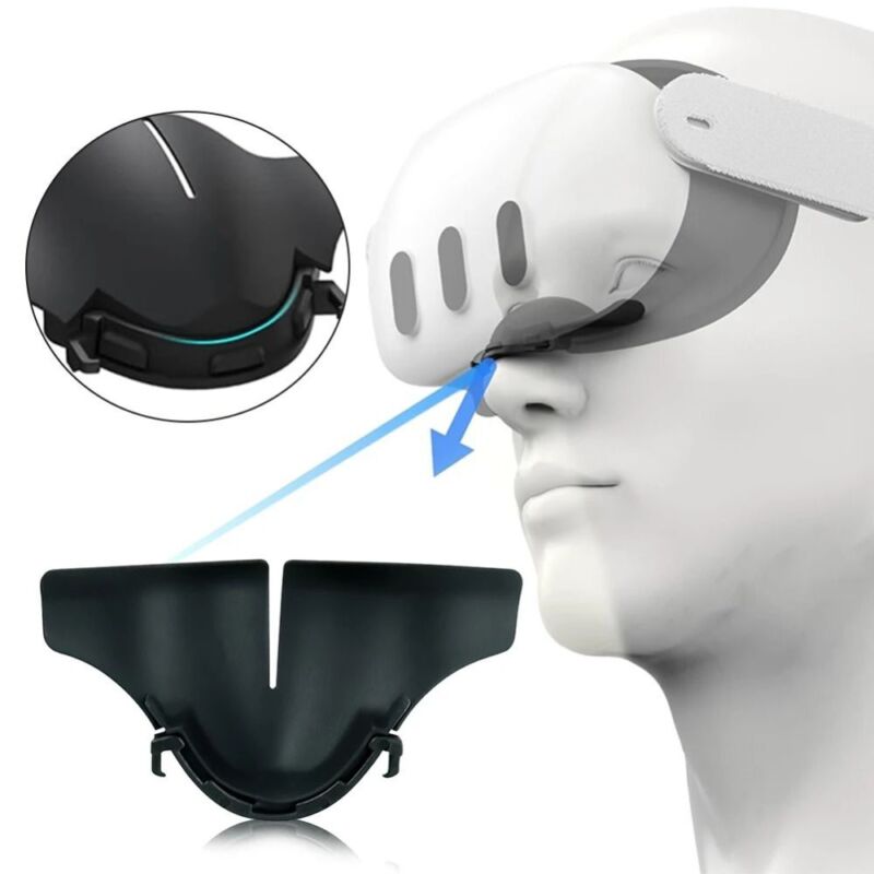 Silikon VR Nasen pads Staub dicht Nasen schutz Beschattung nasen auflage