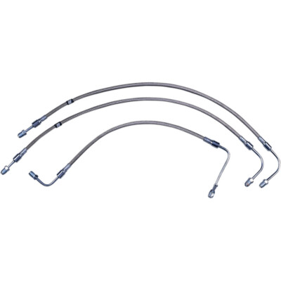 Russell Cycleflex Stainless Steel Front Brake Line - 78-79 FX | R08703S