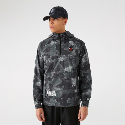 

Куртка-ветровка New Era Chicago Bulls Outdoor Utility Серая Мужская Серая Черная, Grey, New Era Chicago Bulls Outdoor Utility Grey Windbreaker Jacket