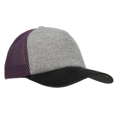 

ASICS Mesh Panel Snapback Hat Женская Размер  Casual Travel ZC3496-0290, Фиолетовый, ASICS Mesh Panel Snapback Hat