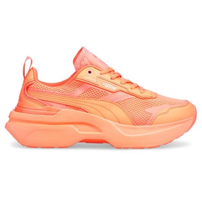 Женские оранжевые кроссовки Puma Kosmo Rider Sorbet на шнуровке Повседневная обувь 38404701