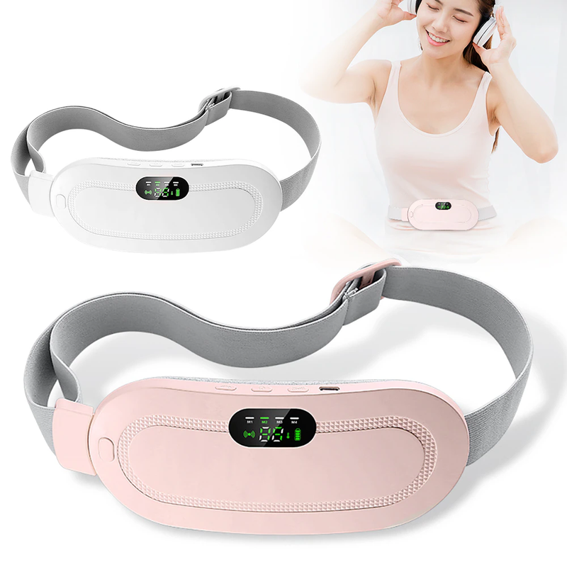 Warming Waist Belt Period Cramp Massager