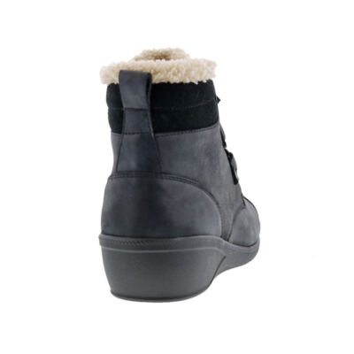 Pre-owned Drew Josie Women's Boot In Black
