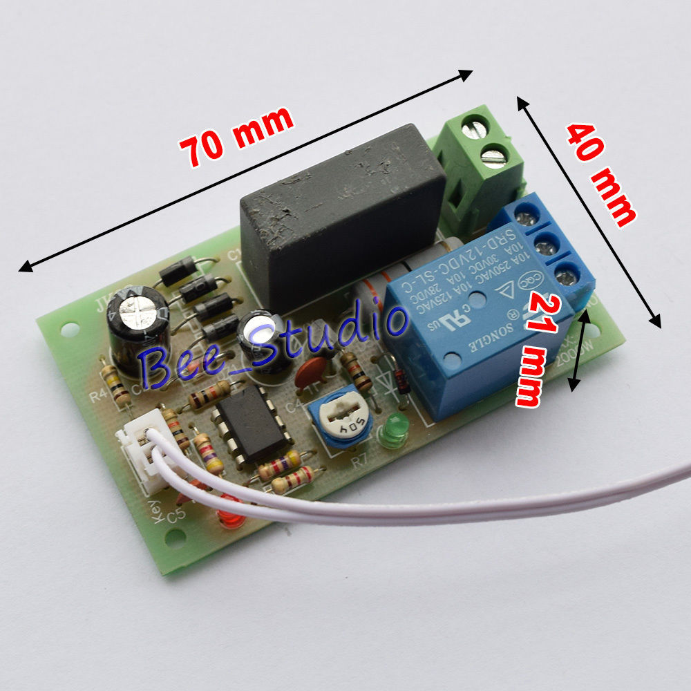 AC 220V 230V 240V Trigger Delay Time Timing Delay Turn OFF Timer Relay