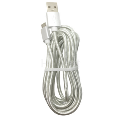 3 PACK 10Ft Extra Long Micro USB Cable Fast Charge Android Charger Charging Cord