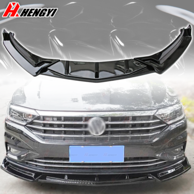 For 2019 2022 Volkswagen Jetta Glossy Black Front Bumper Splitter