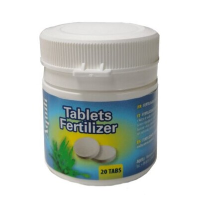 Aquili Tablets Fertilizer 40 Tabs Fertilizzante Solido per Acquario in Compresse
