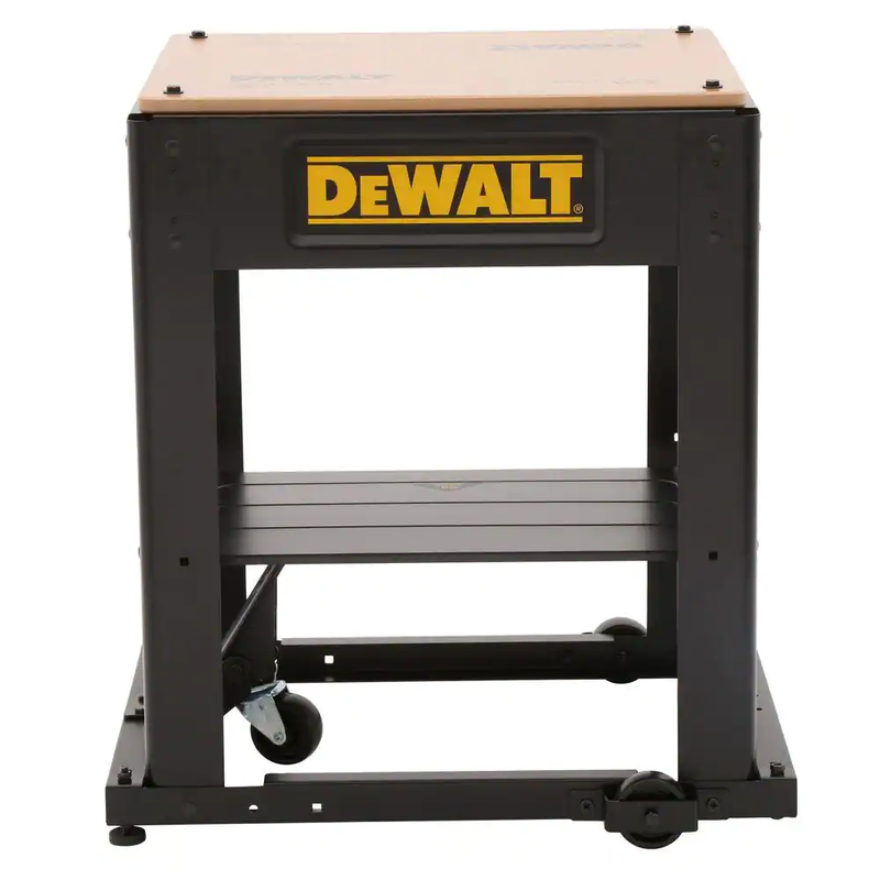Universal Mobile Thickness Planer Stand Storage Shelf Work Station Wheel Stable