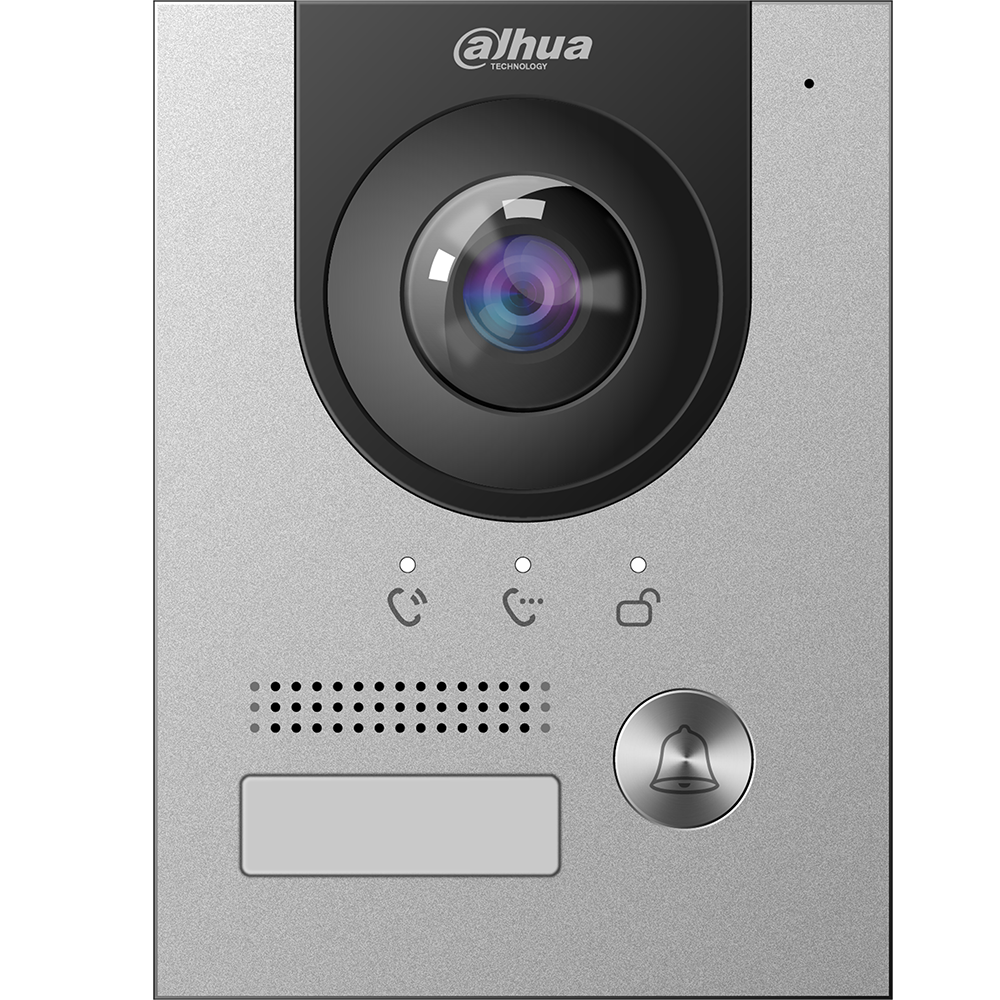 Dahua IP Villa Outdoor Station 2 MP wide-angle camera with, 2-way DHI-VTO2202F-P