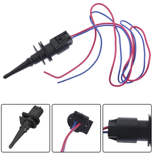 Ambient Air Temperature Sensor w/ Connector Wires for BMW E38 E39 E46