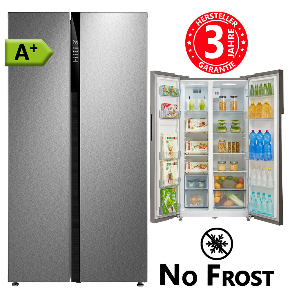 Side by Side A Kühlschrank Kühl Gefrierkombination