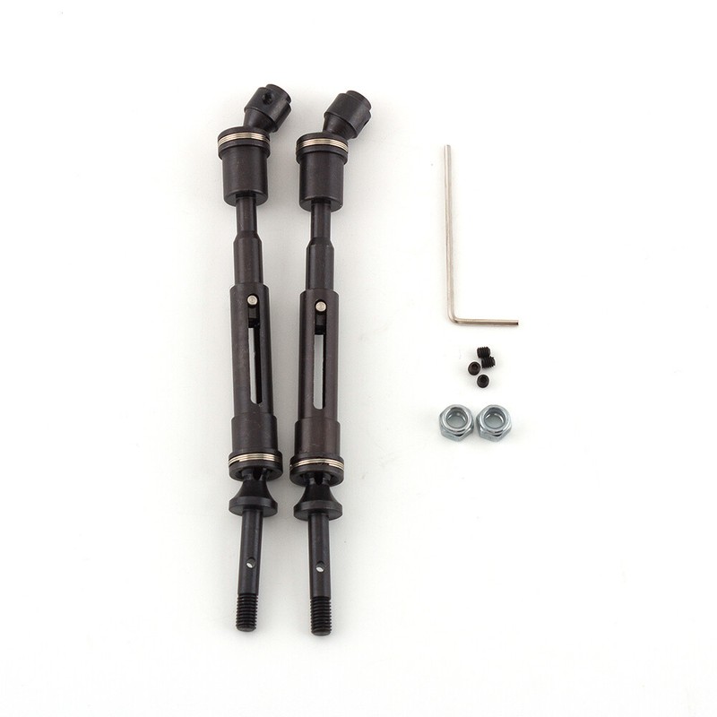 2x Metal Drive Shaft For Traxxas Slash 4X4 Rustler VXL Stampede 4X4 VXL 1/10 USA | eBay
