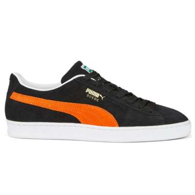 Мужские черные кроссовки Puma Suede Classic Xxi на шнуровке, повседневная обувь 37491576