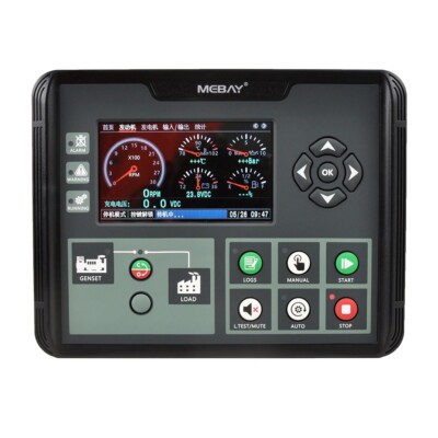 4.3-in MEBAY DC70MR Low Temperature Genset Controller Generator Controller