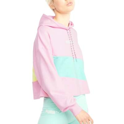 

Puma Intl Pullover Hoodie Женская розовая повседневная верхняя одежда 531649-36, Розовый
