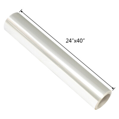 Security Window Film Clear Self-Adhesive Anti Shatter Glass UV Protection 4/8Mil