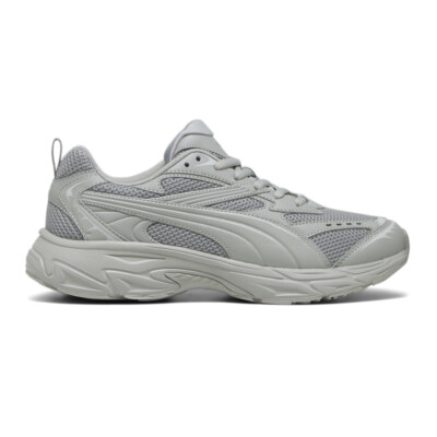 Мужские серые кроссовки на шнуровке Puma Morphic Base Повседневная обувь 39298205