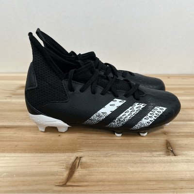 New Adidas Predator Freak.3 FG youth soccer football cleats demonscale 2 black