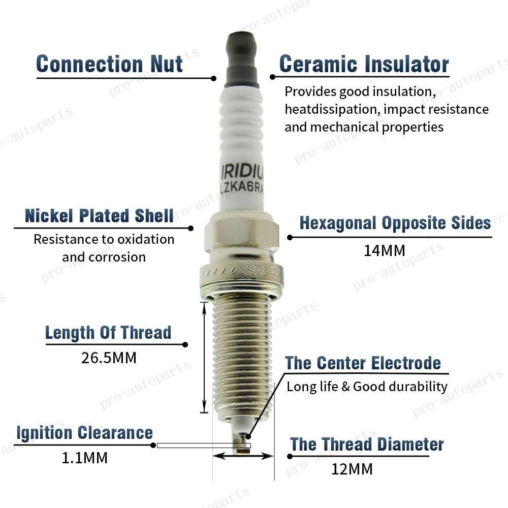4X Ignition Coil + 4X iridium Spark Plug For 2009-2017 Toyota Corolla 1.8L UF596