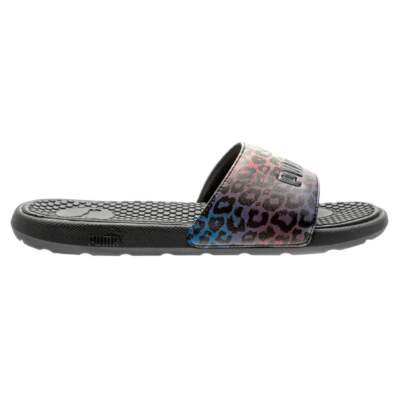 

Женские черные повседневные сандалии Puma Cool Cat Bright Leopard Slide 38838501, Черный, Puma Cool Cat Bright Leopard Slide