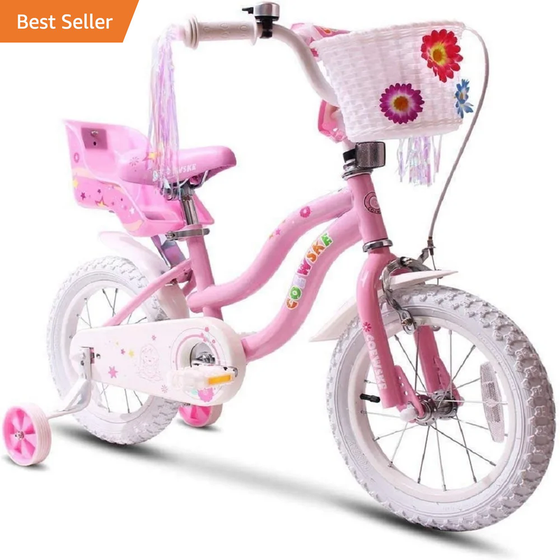 With Training Wheels, Pink