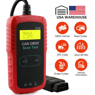 Automotive Code Reader Check Engine DTC OBD2 Diagnostic Tool Car ODB2 Scanner 