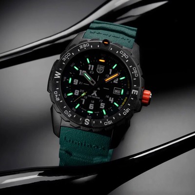 Pre-owned Luminox Xb.3735 Mens Watch Bear Grylls Mountain 43mm 20atm