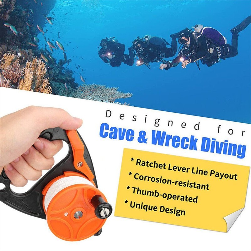 Anchor & Handle Dive Reel
