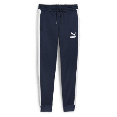 Мужские синие повседневные спортивные брюки Puma T7 Iconic Track Pants 53948514