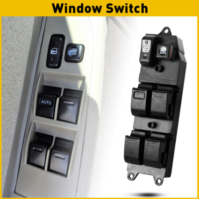 Electric Power Master Window Control Switch Front Left Driver Side Fits Toyota