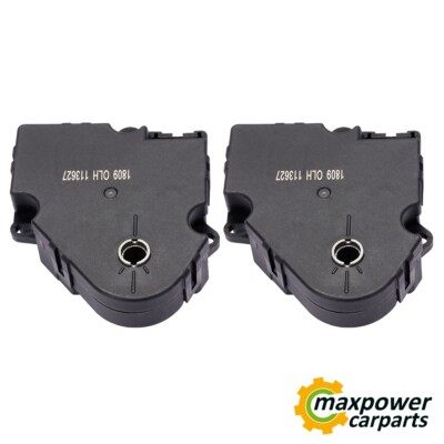 Pair AC Heater Blend Door Actuator For 03-2006 GMC Sierra 1500 Hummer H2 1573000