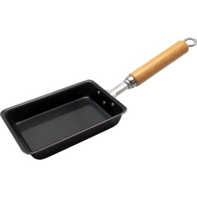 Japanese Tamagoyaki Frying Pan Baked Egg Omlet Skillet Red GR-9744 Made in JAPAN