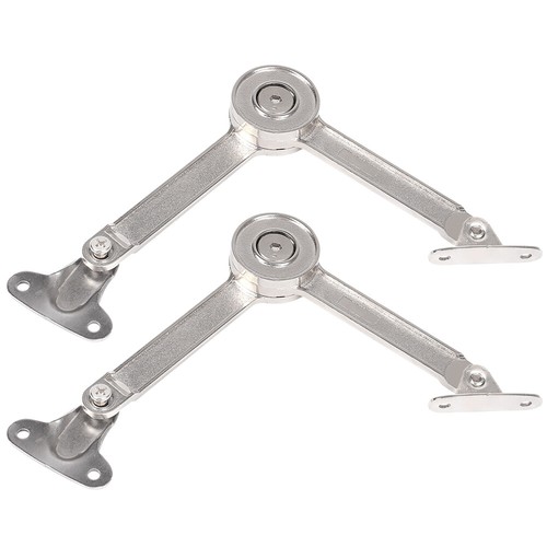 2pcs Kitchen Cabinet Door Lift Up Strut Lid Stay Hinge Flap Stay