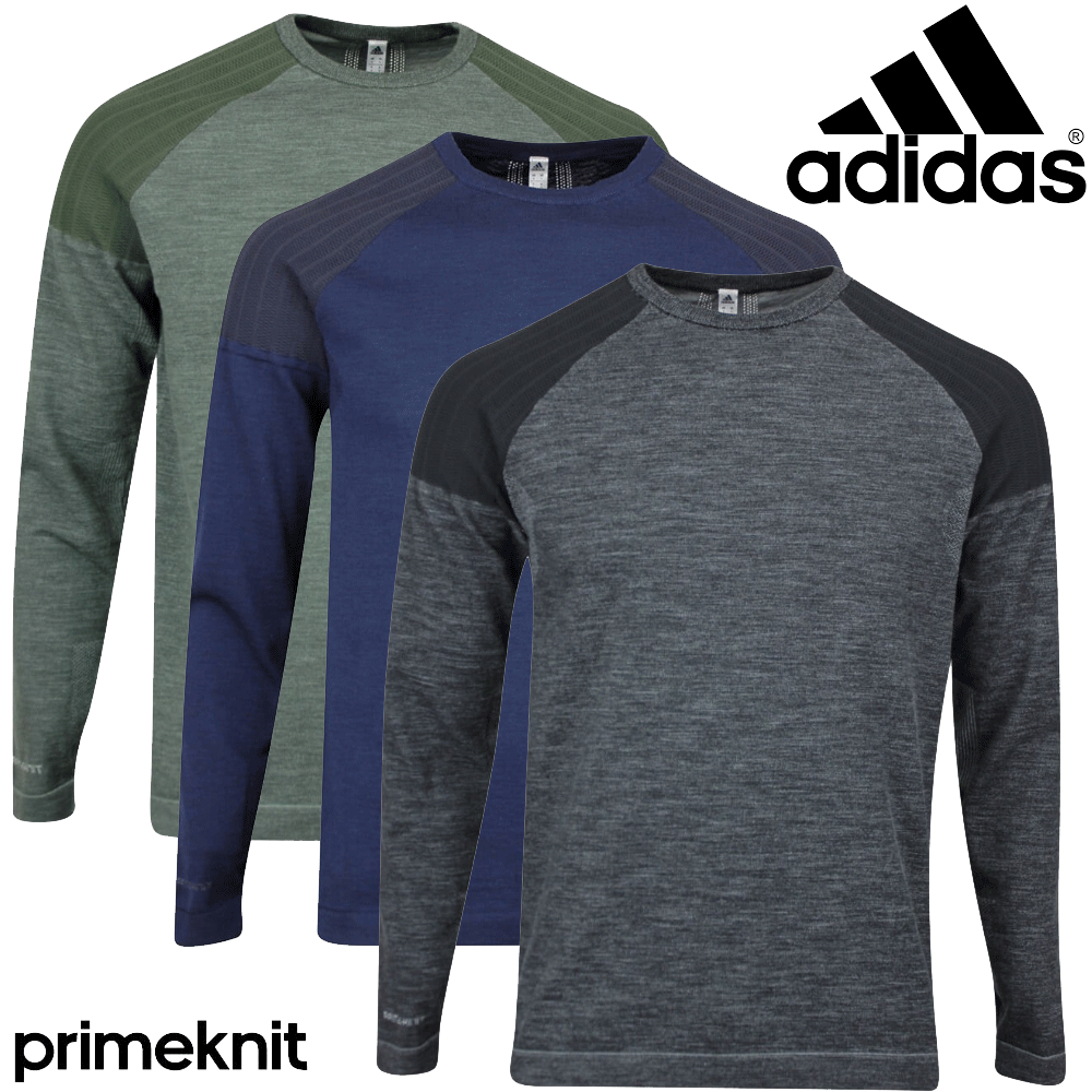 ADIDAS Primeknit™ CREW NECK MENS GOLF 