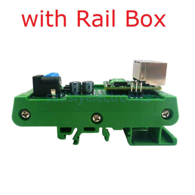 RS485 to Ethernet TCP/IP Converter MQTT Modbus RTU Module With or Without Rails