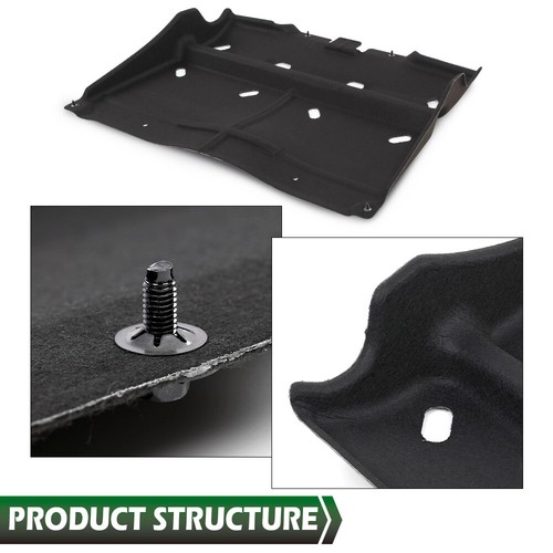 Fit For 2018-2024 Ford F-150 Front Engine Splash Shield Guard Under Cover